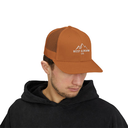 Embroidered Trucker Cap