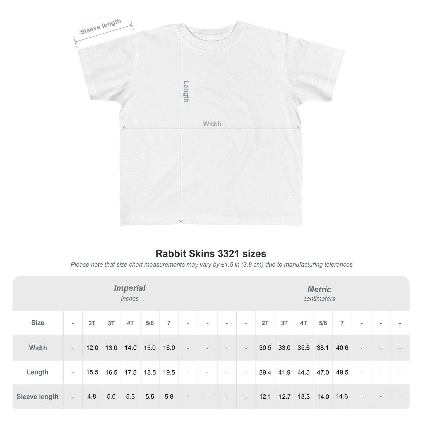 Toddler Tee — Rest & Roam Co. Soft Everyday Kids' Jersey Shirt