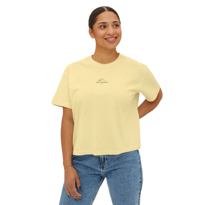 The Classic Rest & Roam Co. Women's Boxy Tee — Relaxed Fit