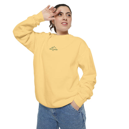 Garment-Dyed Crewneck Sweatshirt