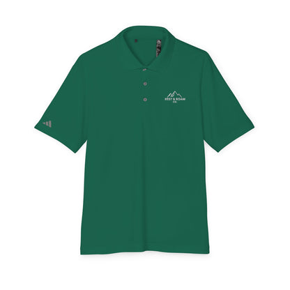Athletic Performance Polo  UV Protection - Unisex | Rest & Roam Co.