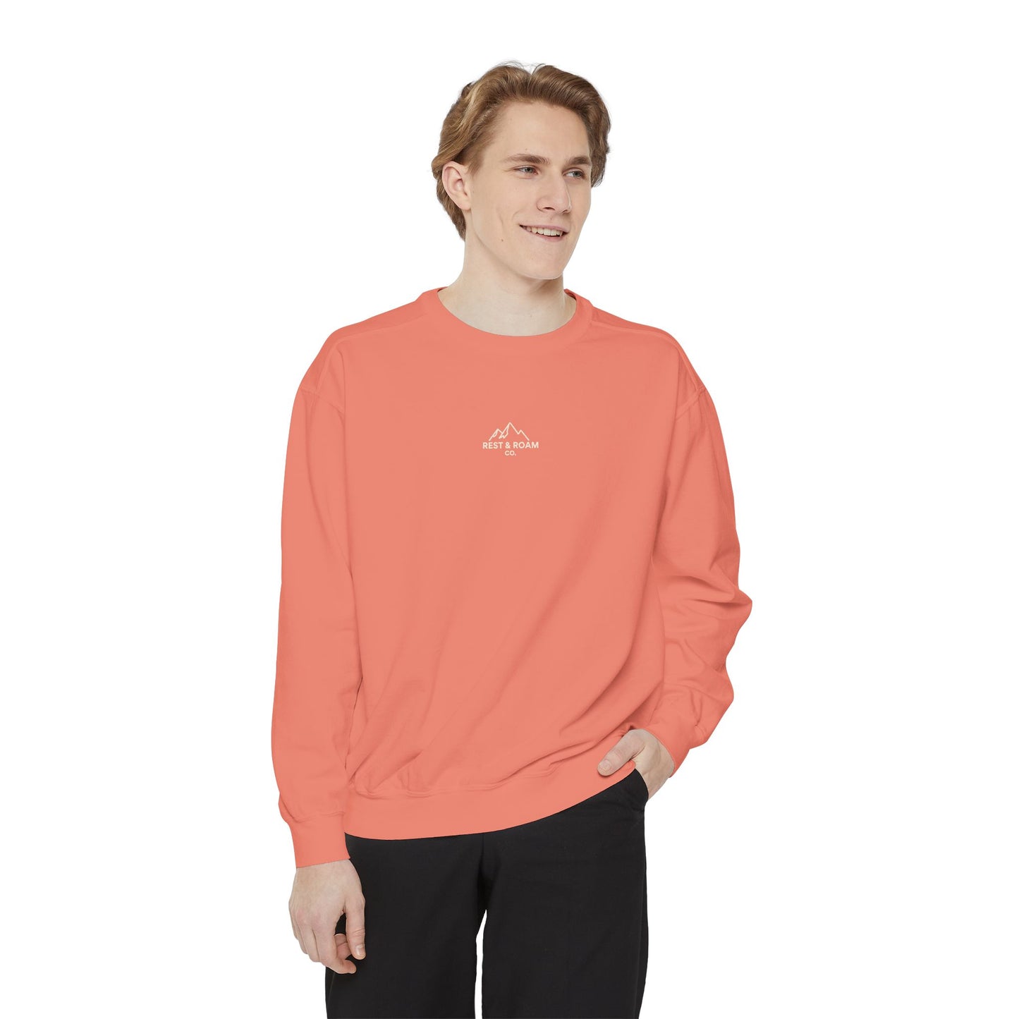 Garment-Dyed Crewneck Sweatshirt