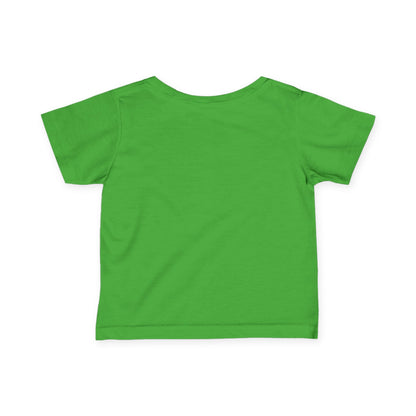 Baby Short Sleeve Tee — "Little Explorers Club" Cub Camping