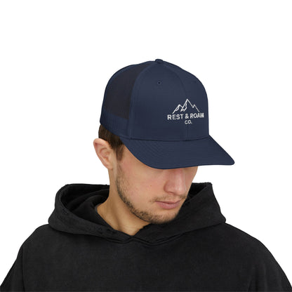 Embroidered Trucker Cap