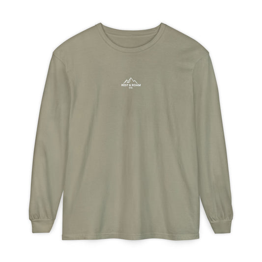 Garment-Dyed Long Sleeve Shirt — The Foxy