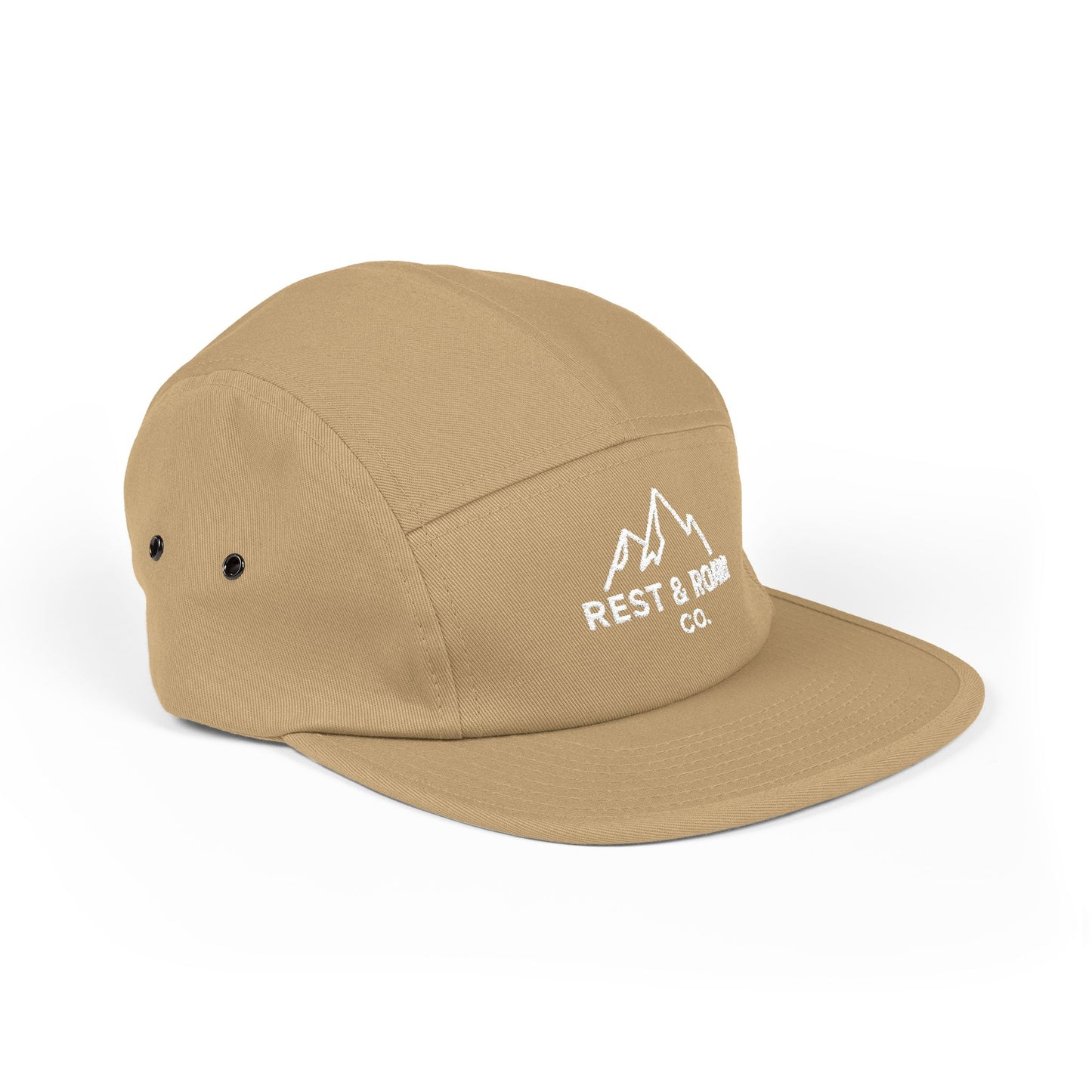 Embroidered 5-Panel Camp Hat