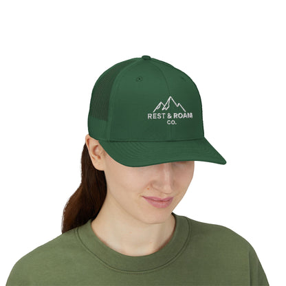 Embroidered Trucker Cap