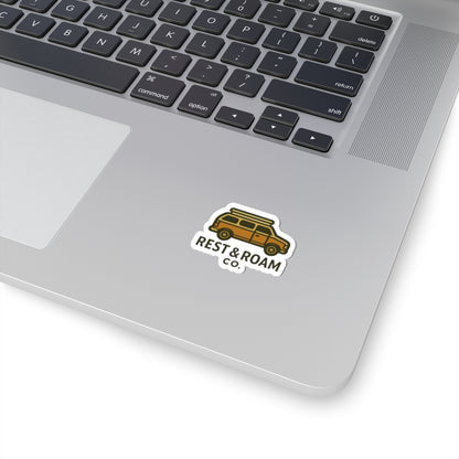Adventure Van Life Kiss-Cut Stickers | Rest & Roam Co.