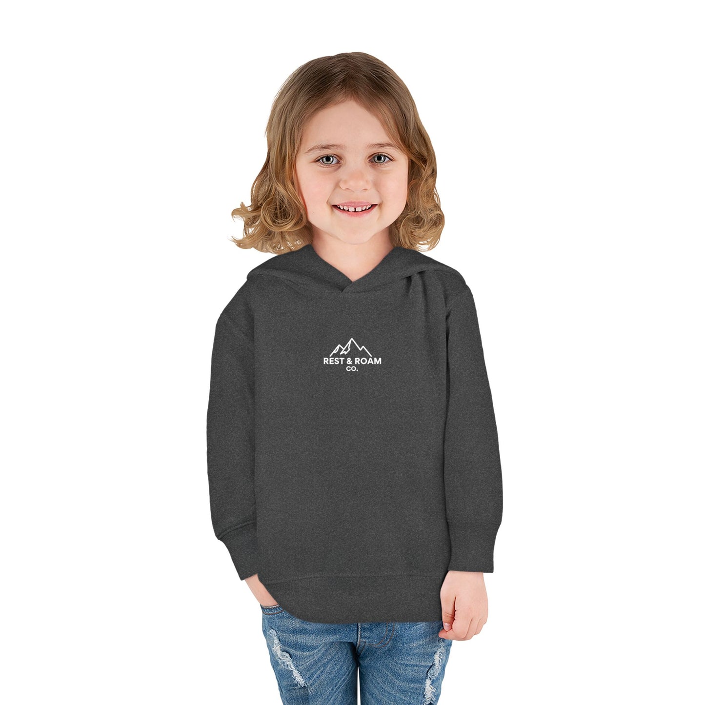 Toddler Hoodie — Rest & Roam Youth Mountain Pullover Hoodie