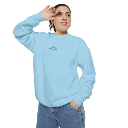 Garment-Dyed Crewneck Sweatshirt