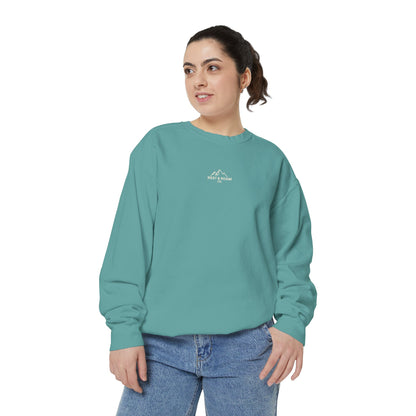 Garment-Dyed Crewneck Sweatshirt