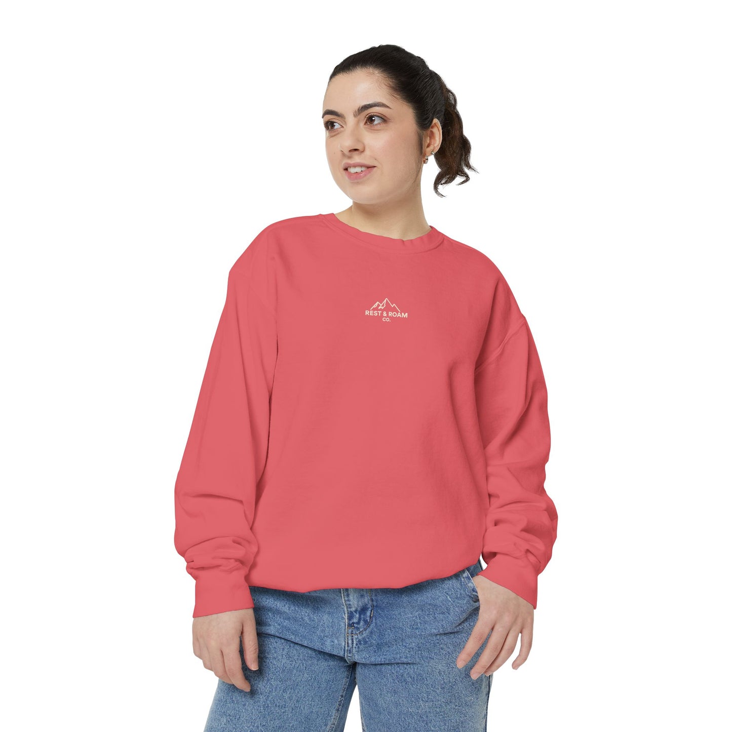 Garment-Dyed Crewneck Sweatshirt