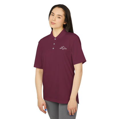 Athletic Performance Polo  UV Protection - Unisex | Rest & Roam Co.