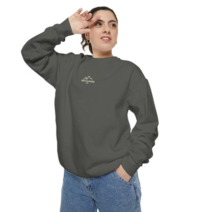 Garment-Dyed Crewneck Sweatshirt