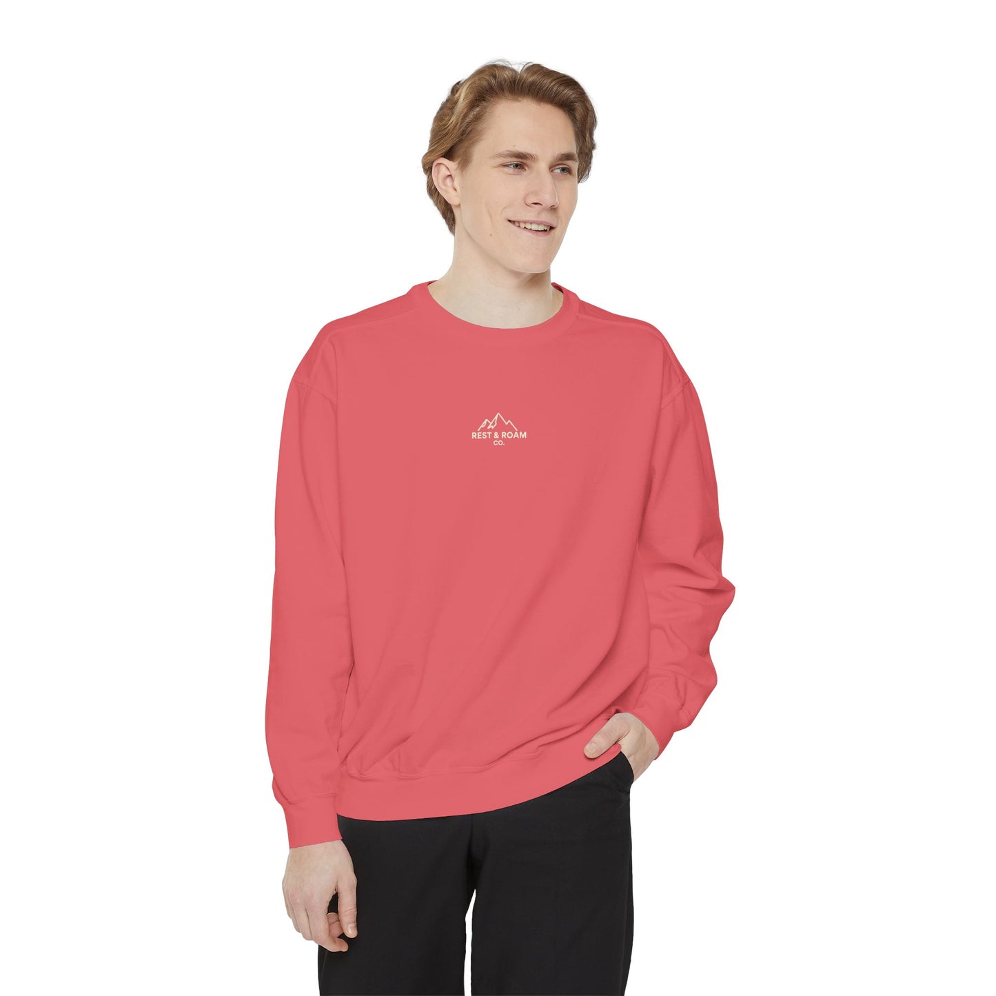Garment-Dyed Crewneck Sweatshirt