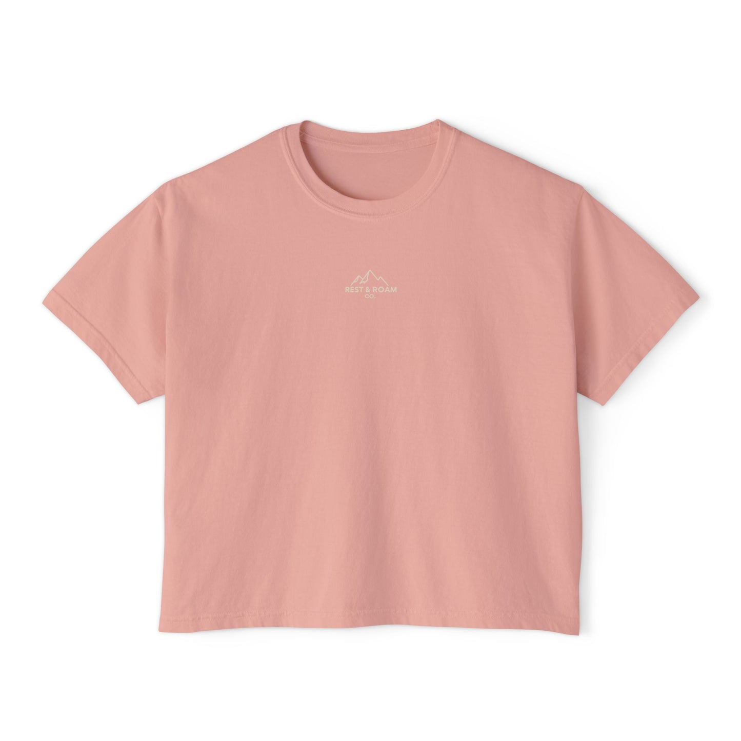 The Classic Rest & Roam Co. Women's Boxy Tee — Relaxed Fit